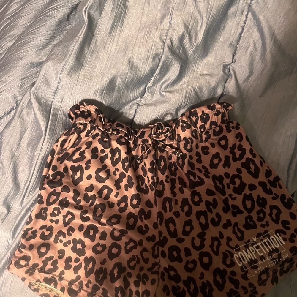 Leopard Print Shorts